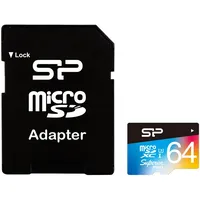 Silicon Power microSDXC Superior Pro 64GB Class 10 UHS-I