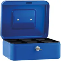 SOENNECKEN Geldkassette 20x9x16cm blau