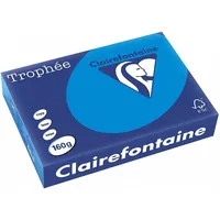 Clairefontaine Trophée A4 160 g/m2 250 Blatt karibikblau