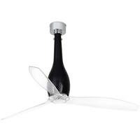 FARO Eterfan 128 cm Deckenventilator schwarz/transparent