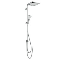 HANSGROHE Crometta E Showerpipe 240 1jet EcoSmart Reno chrom