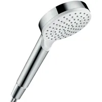 HANSGROHE Crometta Handbrause 1jet EcoSmart 9 l/min Weiß/Chrom