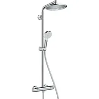 Hansgrohe Crometta S Showerpipe 240 1jet mit Thermostat chrom