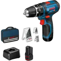 Bosch GSB 12V-15 Professional inkl. 2 x 2 Ah