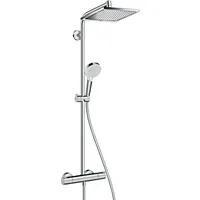 Hansgrohe Crometta E Showerpipe 240 1jet mit Thermostat chrom