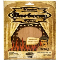 Axtschlag Aromaplanke 19 x 15 cm Holz braun