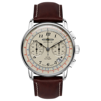 Zeppelin LZ126 Los Angeles Leder 42 mm 7614-5