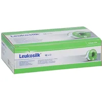 B2B Medical GmbH LEUKOSILK 2.5 cmx5 m 12 st