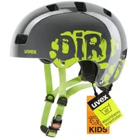 Uvex Kid 3 51-55 cm Kinder dirtbike grey/lime 2020