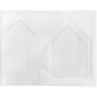 Rayher 36059000 Gießform 2 Häuser, 13,5 - 16,5 cm,