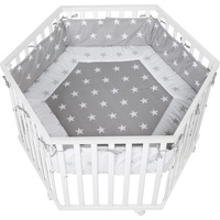 Roba Cosiplay 6-eckig 106 x 121 cm weiß Bodenfarbe