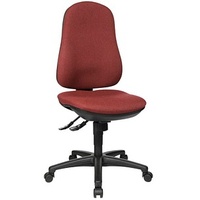 TOPSTAR Support SY Stoff ohne Armlehnen bordeaux/schwarz
