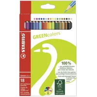 Stabilo Greencolors Buntstifte 18 St. farbig sortiert