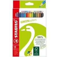 Stabilo Greencolors Buntstifte 18 St. farbig sortiert