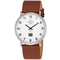 Master Time Funkuhr Leder 42 mm MTGS-10561-12L