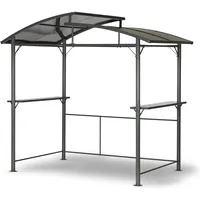 LECO Metallpavillon 2,45 x 1,5 m grau 13880999