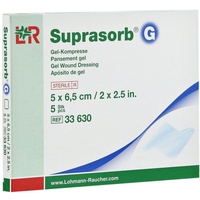 Lohmann & Rauscher Suprasorb G Gelkompresse 5x6,5 cm