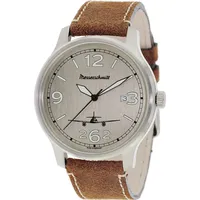 Messerschmitt Fliegeruhr Leder 42 mm ME-42-ALU-L
