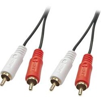 LINDY 35661 Cinch Audio Anschlusskabel [2x Cinch-Stecker - 2x