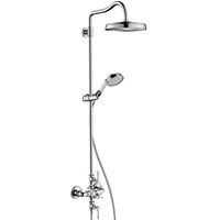 Axor Montreux Showerpipe mit Thermostat und Kopfbrause 240 1jet