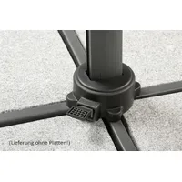 Schneider Schirme Rhodos Twist 300 x 300 cm Bordeaux