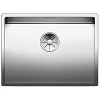 Blanco Claron 550-IF Edelstahl Seidenglan + Handbetätigung + InFino