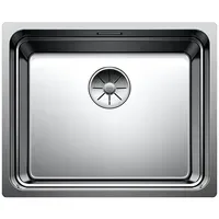 Blanco Etagon 500-U Edelstahl Seidenglanz + Handbetätigung + InFino