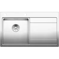Blanco Divon II 45 S-IF links edelstahl seidenglanz +