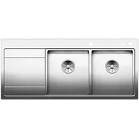 Blanco Divon II 8 S-IF rechts Edelstahl Seidenglanz +