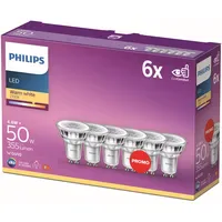 Philips LED-Spot 929001215233 5W GU10 warmweiß 6 St.