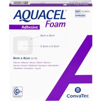KOHLPHARMA GMBH Aquacel Foam adhäsiv 8x8 cm Verband