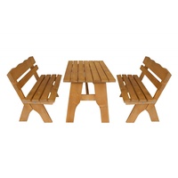 FRG Freital Set 3-tlg. Tisch 120 x 70 cm