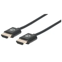 Manhattan HDMI Anschlusskabel HDMI-A Stecker, HDMI-A Stecker 0.50 m