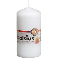 Bolsius Stumpenkerze 12 cm weiß