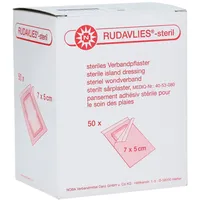 1001 Artikel Medical RUDAVLIES-steril Verbandpflaster5x7 cm