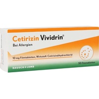 Bausch + Lomb Cetirizin Vividrin 10mg Filmtabletten