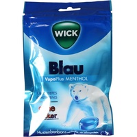 WICK Blau Menthol Bonbons o.Zucker Beutel