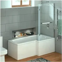 Home Deluxe Elara Duschbadewanne 85 x 170 cm links