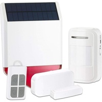 VisorTech XMD-4400.Easy Solar-Funk-Alarmanlage 5-tlg