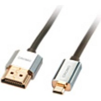 Lindy HDMI Anschlusskabel HDMI-A Stecker, HDMI-Micro-D Stecker 0.50 m