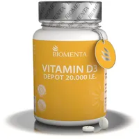 Biomenta Vitamin D3 Depot 20.000 I.E. Tabletten 120 St.