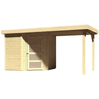 Karibu Schwandorf 3 4,33 x 2,09 m natur inkl.