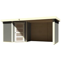 Woodfeeling Schwandorf 3 4,68 x 2,13 m terragrau inkl.