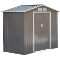 Outsunny Metallgerätehaus 2,03 x 1,17 m grau