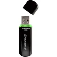 Transcend JetFlash 600 16GB schwarz/grün