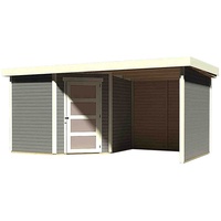Woodfeeling Schwandorf 5 4,62 x 2,46 m terragrau inkl.