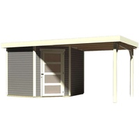 Karibu Schwandorf 5 4,62 x 2,38 m terragrau inkl.