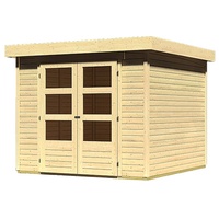 Karibu Askola 3,5 2,46 x 2,42 m natur