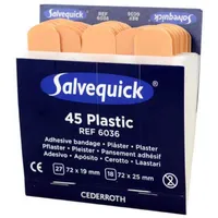 1001 Artikel Medical SALVEQUICK Pflasterstrips wasserfest Refill 6036