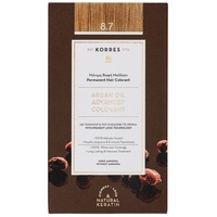 Korres Arganöl Haarcoloration 8.7 toffee 145 ml